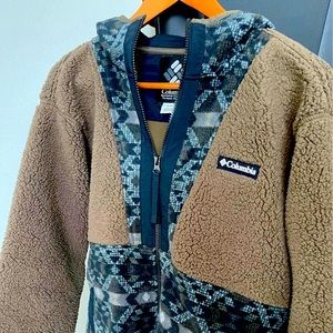 **BRAND NEW** Columbia Men's Back Bowl™ Sherpa Full-Zip Hoodie